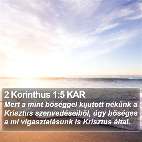 Korinthus Kar Mert A Mint B S Ggel Kijutott N K Nk A