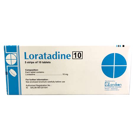 Лоратадин® 10, Loratidine® 10 – Монфа Трейд ХХК