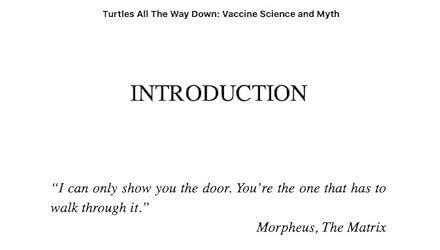 Turtles All The Way Down Vaccine Science And Myth Anonymous O Toole