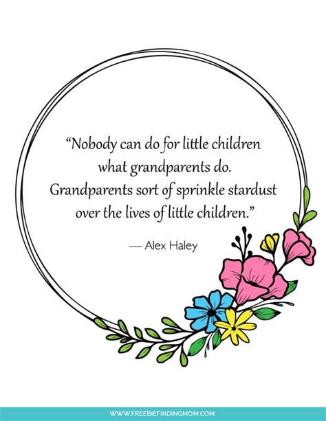 Free Printable Happy Grandparents Day Quotes In English