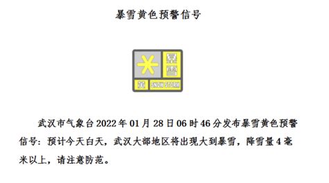 武汉拉响暴雪黄色预警！中心城区开始下雪了，早高峰上班大家注意防范要闻19947新闻中心长江网cjncn