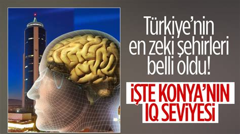 Türkiye nin en zeki şehirleri belli oldu İşte Konya nın IQ seviyesi