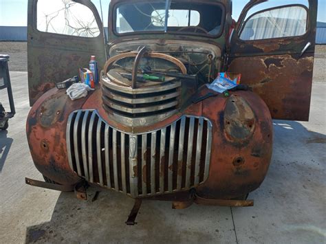 1941 Chevy Truck Restoration Project - GEORGETOWN CLASSIC CAR RESTORATION, LLC