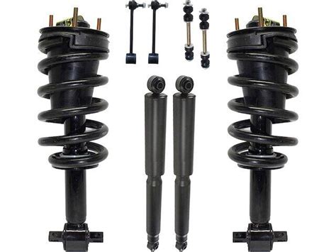 Front And Rear Shock Strut Coil Spring Sway Bar Link Kit Fits Suburban