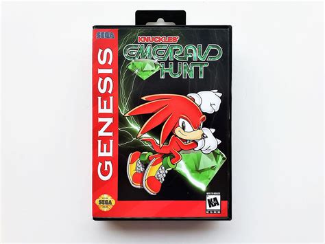 Knuckles Emerald Hunt Sonic The Hedgehog 2 Fan Made Sega Genesis