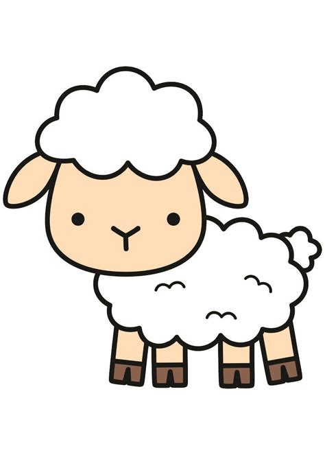 How To Draw A Sheep Easy Step By Step Art Drawings For Kids Easy