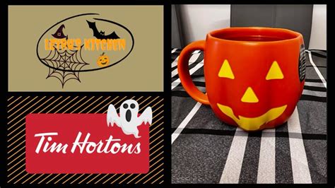 Tim Hortons New Jack O Lantern Colour Changing Halloween Coffee Mug