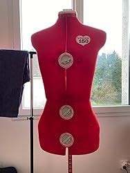 Mannequin De Couture Sur Pied R Glable Singer Df Taille