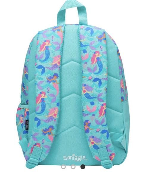 💕 New Girls Smiggle Mermaid Mint Vibin School Backpack School Bag 💕 Classic Ebay