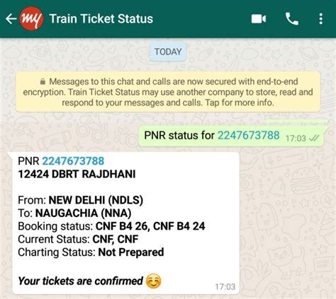 Here S How You Can Check Your Irctc Pnr And Train Status On Whatsapp