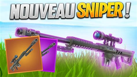 STATS ET GAMEPLAY DU FUSIL DE SNIPER LOURD SUR FORTNITE Fortnite