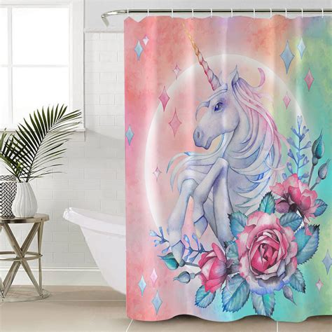 10 Unicorn Shower Curtains Make Your Bathroom Magical Unilovers