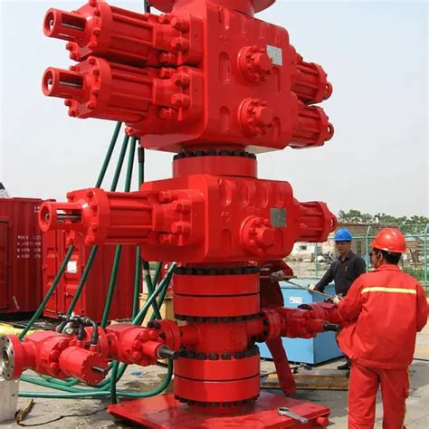 Double Ram Bop Blowout Preventer Wellhead For Well Control Blowout