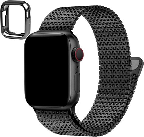 Original Edelstahl Milanese Loop Kompatibel Mit Apple Watch Armband 38mm 40mm 41mm 42mm 44mm