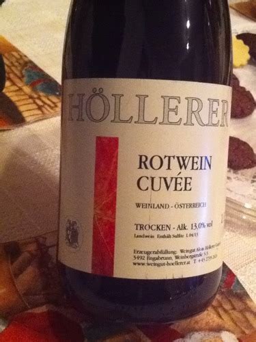 Höllerer Rotwein Cuvée Trocken Vivino US