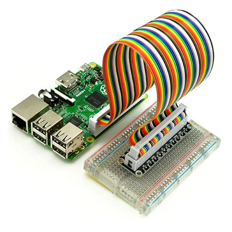 Raspberry Pi Gpio Breakout Board Kit Raspberry