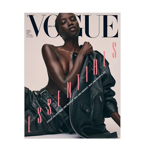 订阅VOGUE杂志德国版英文版英文原版进口杂志杂志期刊时尚杂志年订12期德语 D405 虎窝淘