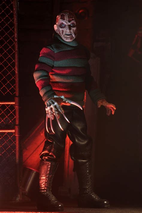 New Nightmare Freddy Krueger 8-Inch Clothed Figure by NECA - The Toyark ...