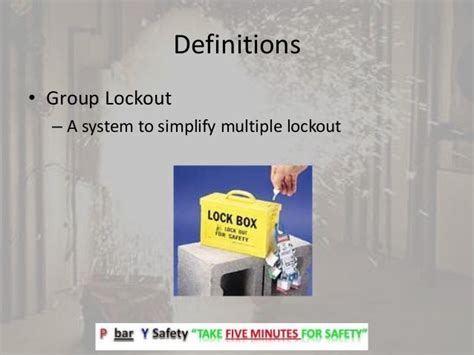 De Energization And Lockout Safety Reminder Training