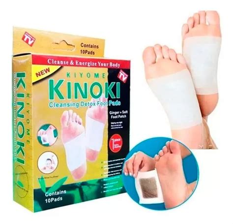 Parches Desintoxicantes Cuerpo Kinoki Aplicar En Pies Mercadolibre