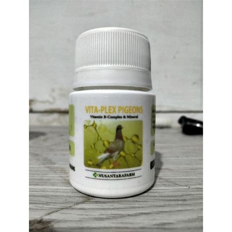 Jual Vita Plex Pigeons Kapsul Vitamin B Complex Untuk Merpati