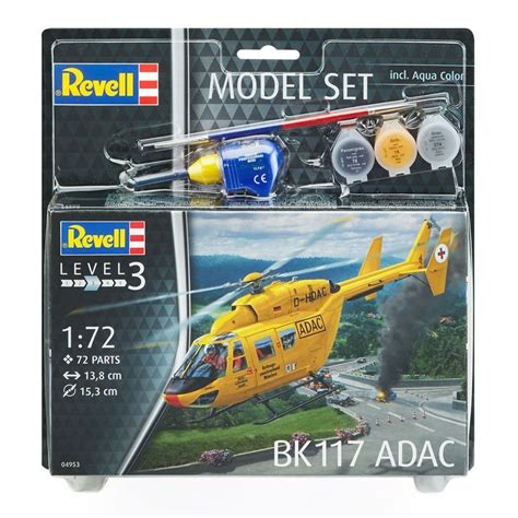 Revell Model Set Bk Adac Aircraft Models For