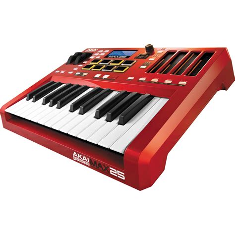 Akai Professional MAX25 25 Key USB MIDI Controller MAX25 B H