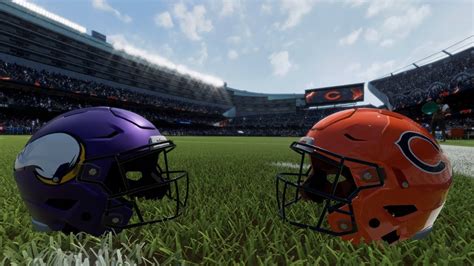 Minnesota Vikings Vs Chicago Bears Week 6 Simulation Madden 24 Rosters Ps5 [4k60fps] Youtube