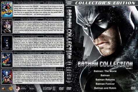 Batman Collection - Volume 1 R1 Custom DVD Cover - DVDcover.Com