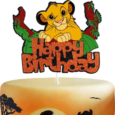 Disney Lion King Happy Birthday Cake Topper Australia Ubuy