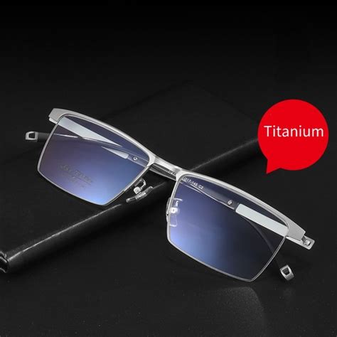 Titanium Eyeglasses Frame Men Comfortable Big Face Ultra Light Frame Flexible Eyeglasses Frame