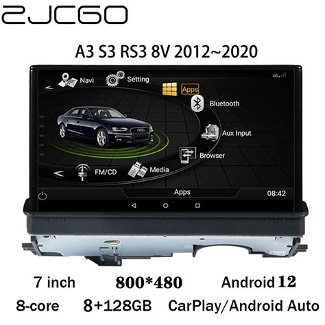 ZJCGO REPRODUCTOR Multimedia Para Coche Radio Est Reo Con Navegaci N