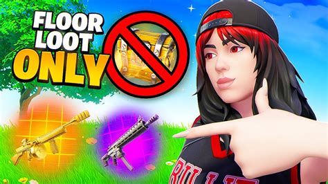 The Floor Loot ONLY Challenge In Fortnite YouTube