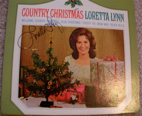 popsike.com - Loretta Lynn "COUNTRY CHRISTMAS" Lp autographed - auction details