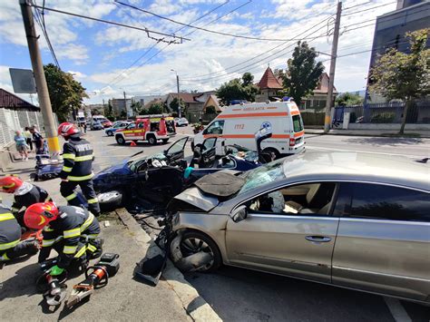 Grav Accident De Circula Ie Azi Pe Strada Traian Vuia Din Cluj Napoca