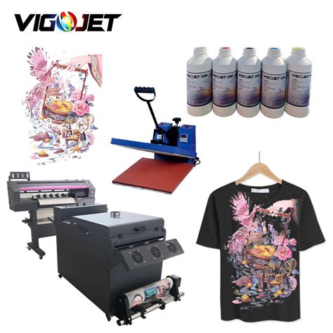 Vigojet New Arrival Shake Powder T Shirt Dtf Printing Digital Dtf Pet