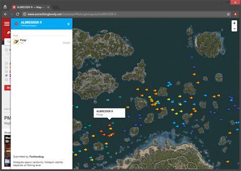 Bdo Fishing Hotspot Map - Vanda Jackelyn