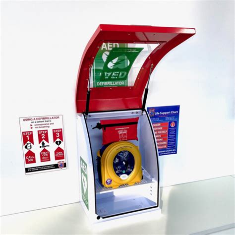 Defibrillator Aed Heartsine P Alarmed Wall Cabinet Bundle