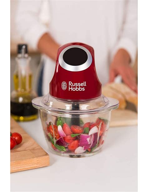 Mini Hachoir Russel Hobbs Watts Rouge Tunisie