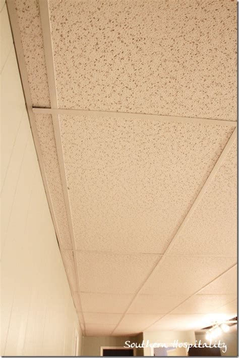 replacing drop ceiling tiles