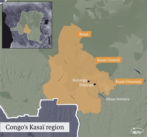 Kasai Map The New Humanitarian