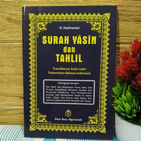 Jual Surah Yasin Dan Tahlil Arab Latin Dan Terjemah Besar A X Cm