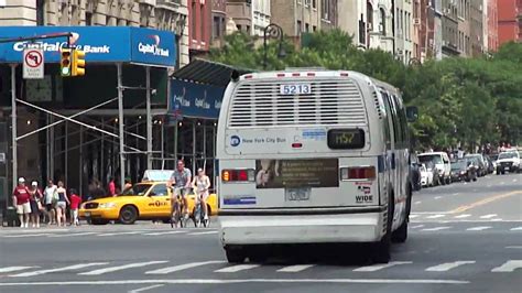 MTA New York City Transit 1999 NovaBUS RTS 06 5213 On The M57 Part 2