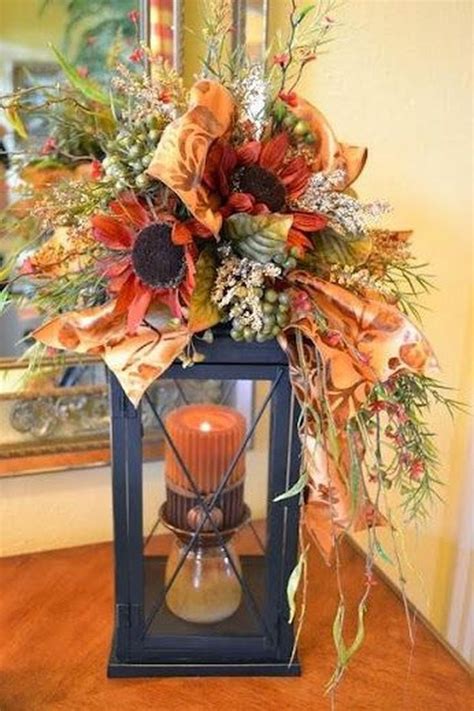 Awesome Brilliant Diy Fall Lantern Swag Decor To Interior Design