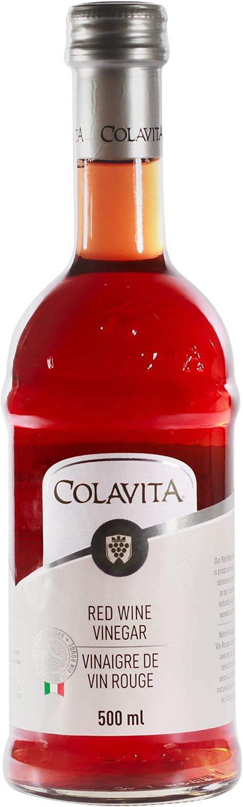 Colavita Red Wine Vinegar Glass Bottle 500 Ml Amazon Ca Grocery And Gourmet Food