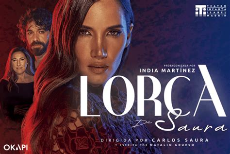 India Mart Nez Debuta Como Actriz En La Obra Lorca Por Saura