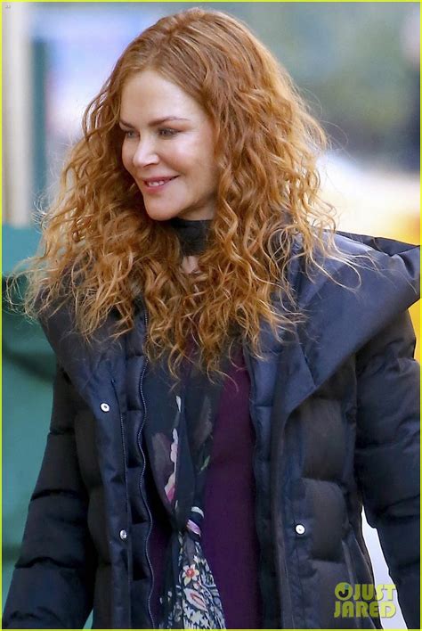 Nicole Kidman Shows Off Red Hair on the Set of 'The Undoing': Photo ...