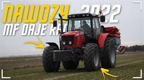 NAWOZY 2022MASSEY FERGUSON 5460GOSPODARSTWO ROLNE ANIOŁ YouTube