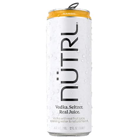 Nutrl Vodka Soda • Orange 4pk 12oz