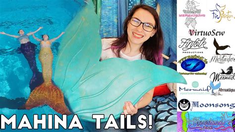 Where To Buy Mermaid Tail Skins For The Mahina Monofin Youtube